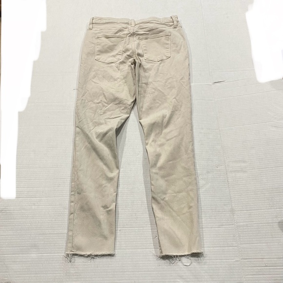 Universal Thread High Rise Skinny Womens Cream Jeans Size  6/28R - Picture 2 of 5